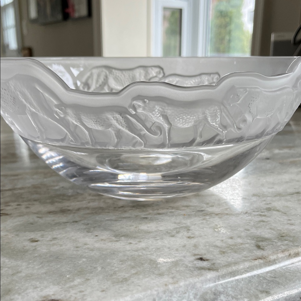Nachtmann Frosted Crystal Safari Bowl